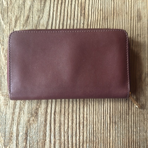 Skagen Mikkeline Burgundy Leather Handbag with Matching Wallet - Picture 11 of 13